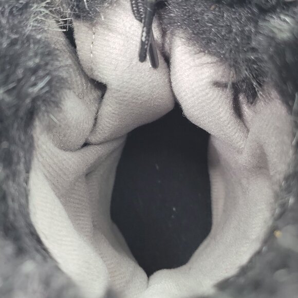 The North Face Nuptse Down Women's Faux Fur Winter Black Boots US Size 6 - Picture 7 of 12